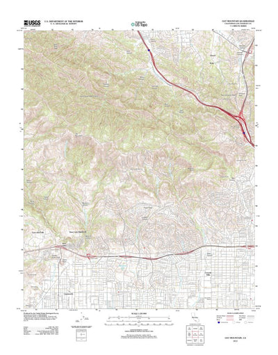 Oat Mountain, CA (2012, 24000-Scale) Preview 1