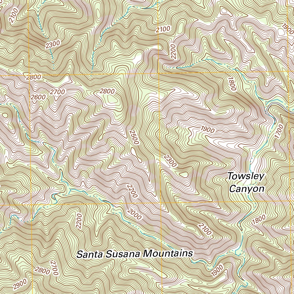 Oat Mountain, CA (2012, 24000-Scale) Map by United States Geological ...