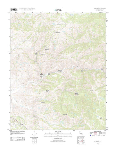 Oiler Peak, CA (2012, 24000-Scale) Preview 1