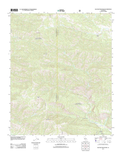 Old Man Mountain, CA (2012, 24000-Scale) Preview 1