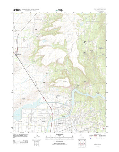 Oroville, CA (2012, 24000-Scale) Preview 1
