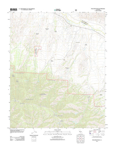 Peak Mountain, CA (2012, 24000-Scale) Preview 1
