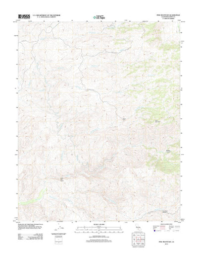 Pine Mountain, CA (2012, 24000-Scale) Preview 1