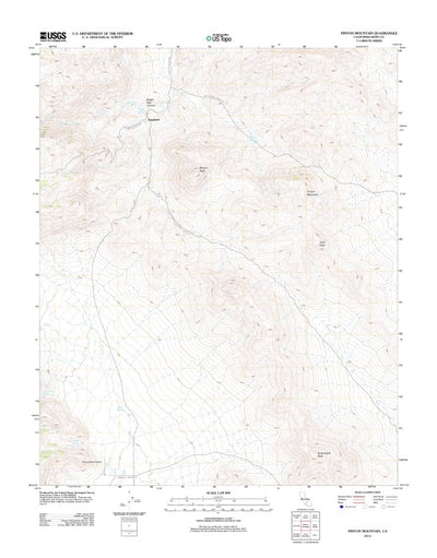 Pinyon Mountain, CA (2012, 24000-Scale) Preview 1
