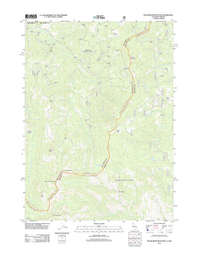 Polar Bear Mountain, CA-OR (2012, 24000-Scale) Preview 1