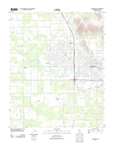 Porterville, CA (2012, 24000-Scale) Preview 1