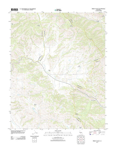 Priest Valley, CA (2012, 24000-Scale) Preview 1