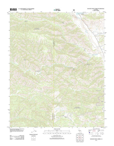 Rancho Nuevo Creek, CA (2012, 24000-Scale) Preview 1