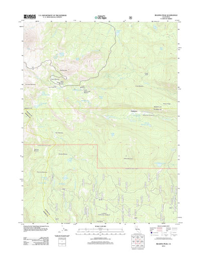Reading Peak, CA (2012, 24000-Scale) Preview 1