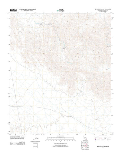 Red Cloud Canyon, CA (2012, 24000-Scale) Preview 1