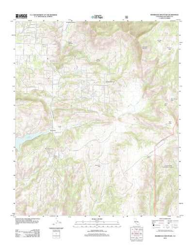 Rodriguez Mountain, CA (2012, 24000-Scale) Preview 1
