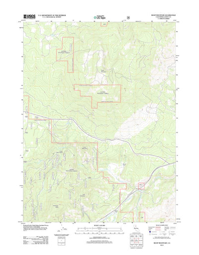 Roop Mountain, CA (2012, 24000-Scale) Preview 1