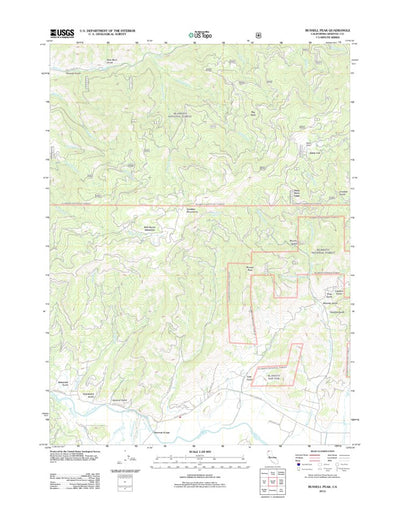 Russell Peak, CA (2012, 24000-Scale) Preview 1