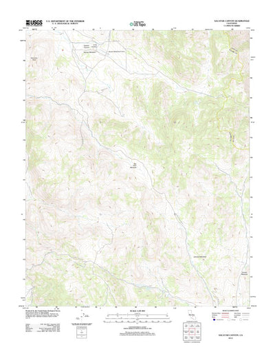 Sacatar Canyon, CA (2012, 24000-Scale) Preview 1