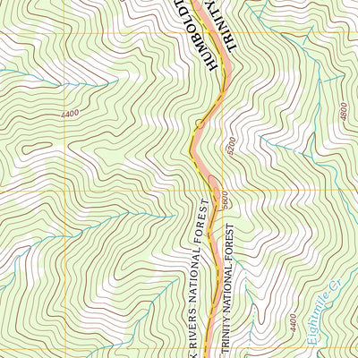 Salmon Mountain, CA (2012, 24000-Scale) Preview 3