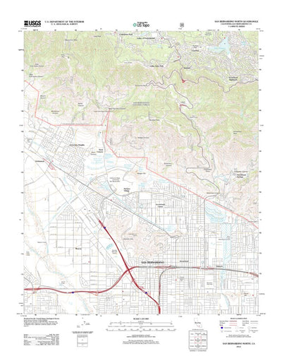 San Bernardino North, CA (2012, 24000-Scale) Preview 1