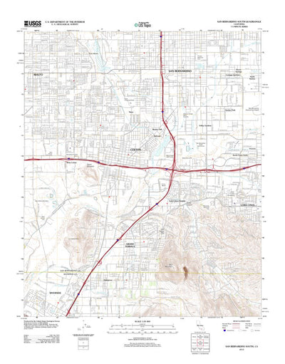 San Bernardino South, CA (2012, 24000-Scale) Preview 1