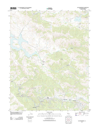 San Geronimo, CA (2012, 24000-Scale) Preview 1