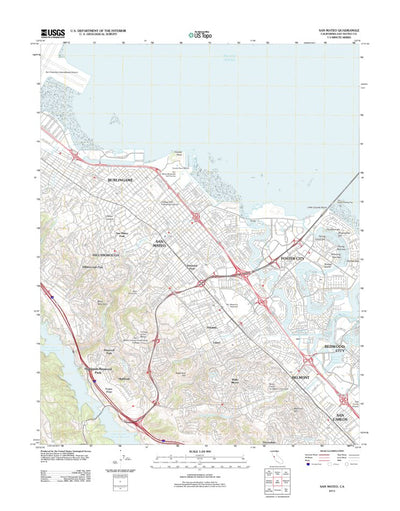 San Mateo, CA (2012, 24000-Scale) Preview 1