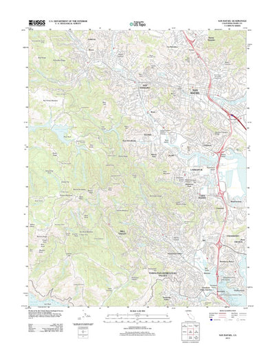 San Rafael, CA (2012, 24000-Scale) Preview 1