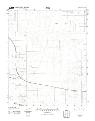 Sanborn, CA (2012, 24000-Scale) Preview 1