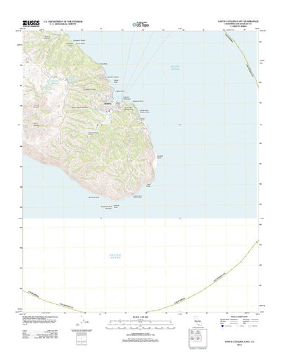 Santa Catalina East, CA (2012, 24000-Scale) Preview 1