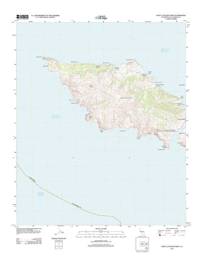 Santa Catalina West, CA (2012, 24000-Scale) Preview 1
