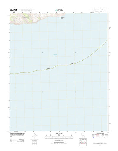 Santa Cruz Island D Oe S, CA (2012, 24000-Scale) Preview 1