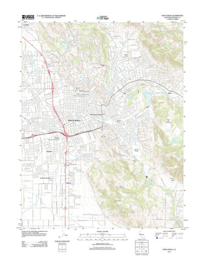 Santa Rosa, CA (2012, 24000-Scale) Preview 1