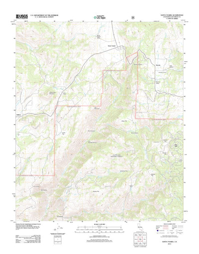 Santa Ysabel, CA (2012, 24000-Scale) Preview 1