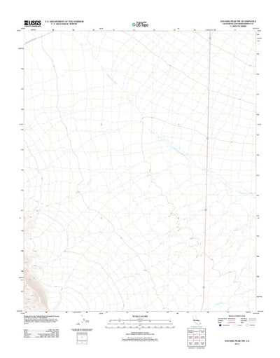 Savahia Peak NW, CA (2012, 24000-Scale) Preview 1
