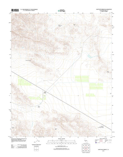 Sawtooth Ridge, CA (2012, 24000-Scale) Preview 1
