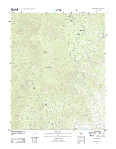 Sentinel Peak, CA (2012, 24000-Scale) Preview 1