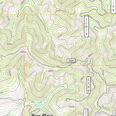 Shannon Butte, CA (2012, 24000-Scale) Preview 3