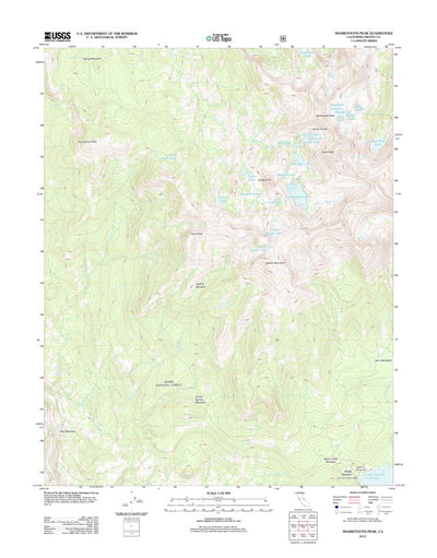 Sharktooth Peak, CA (2012, 24000-Scale) Preview 1