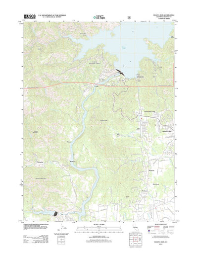 Shasta Dam, CA (2012, 24000-Scale) Preview 1