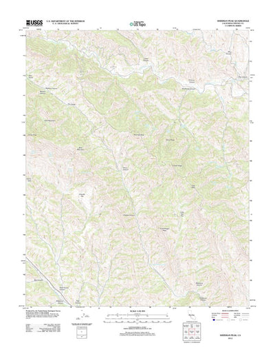 Sherman Peak, CA (2012, 24000-Scale) Preview 1