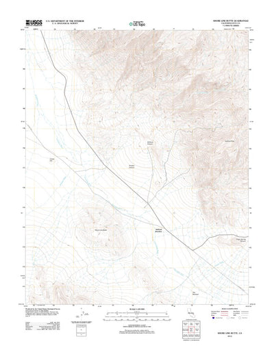 Shore Line Butte, CA (2012, 24000-Scale) Preview 1