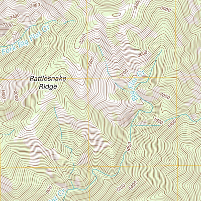 Shubrick Peak, CA (2012, 24000-Scale) Preview 3