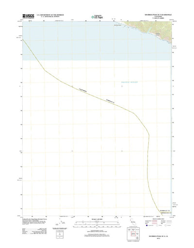 Shubrick Peak Oe S, CA (2012, 24000-Scale) Preview 1