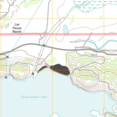 Silverwood Lake, CA (2012, 24000-Scale) Preview 2
