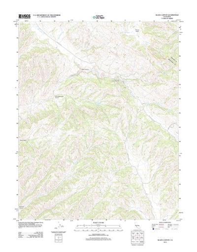 Slack Canyon, CA (2012, 24000-Scale) Preview 1