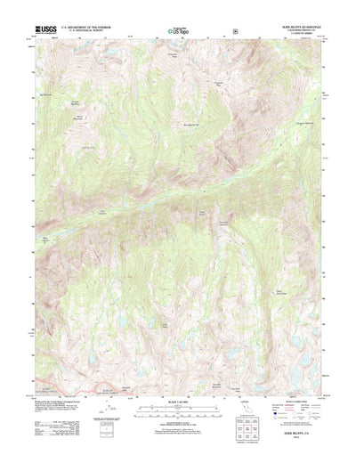 Slide Bluffs, CA (2012, 24000-Scale) Preview 1