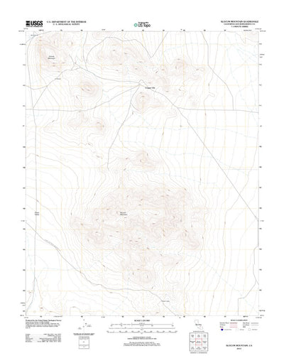 Slocum Mountain, CA (2012, 24000-Scale) Preview 1