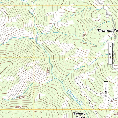 Solomon Peak, CA (2012, 24000-Scale) Preview 3