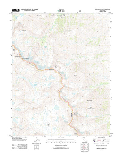 Split Mountain, CA (2012, 24000-Scale) Preview 1