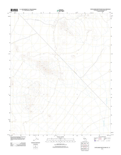 Stepladder Mountains NE, CA (2012, 24000-Scale) Preview 1
