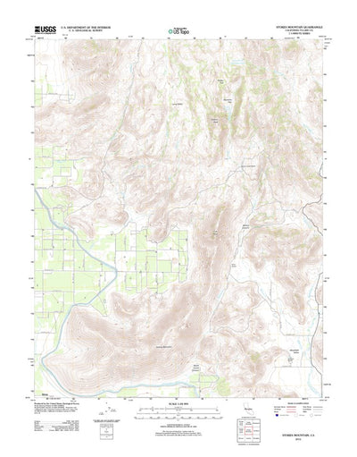 Stokes Mountain, CA (2012, 24000-Scale) Preview 1