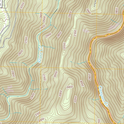 Strawberry Valley, CA (2012, 24000-Scale) Preview 3