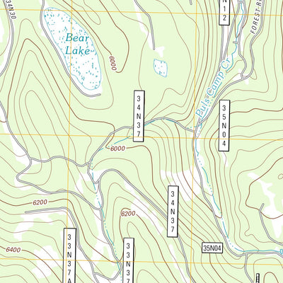 Straylor Lake, CA (2012, 24000-Scale) Preview 3